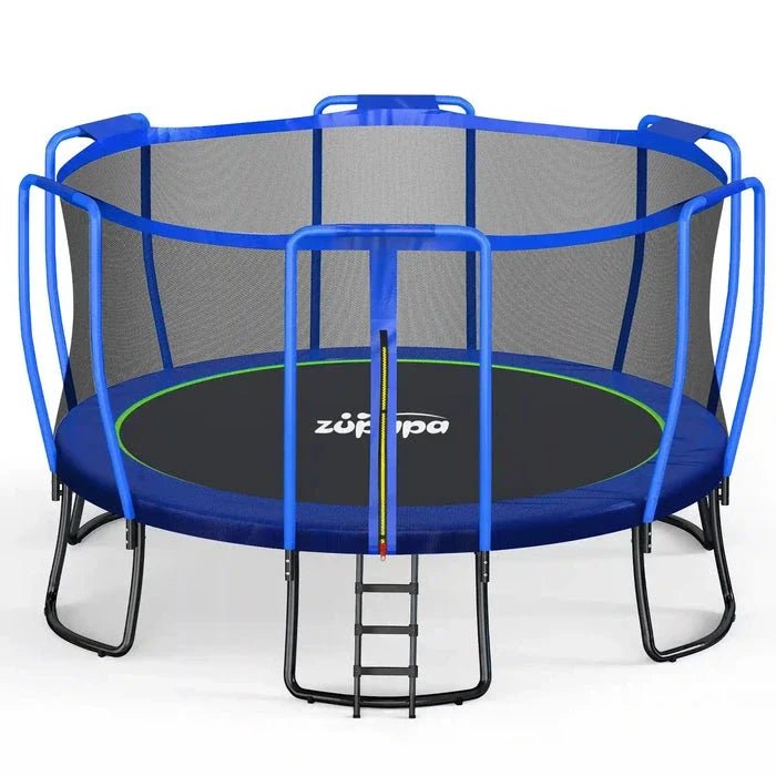 Zupapa 1500LBS Upgraded Trampoline 10-16FT